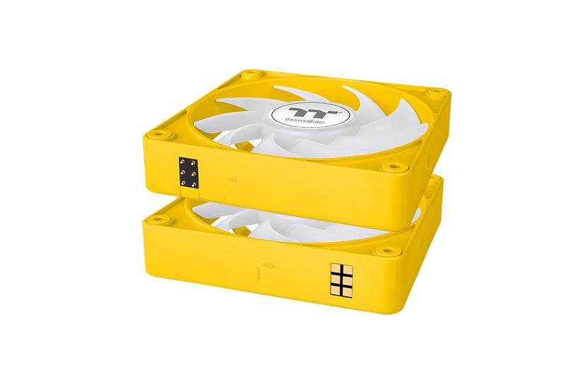 Thermaltake CT120 EX ARGB Computerkabinet Luftkøler 12 cm Gul