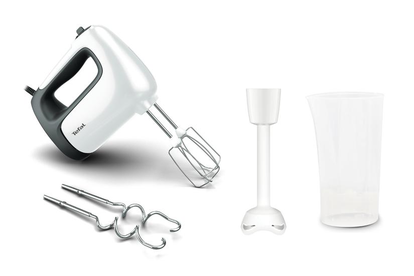 Tefal Prep'Mix+ HT4611 Håndmixer 500 W Hvid