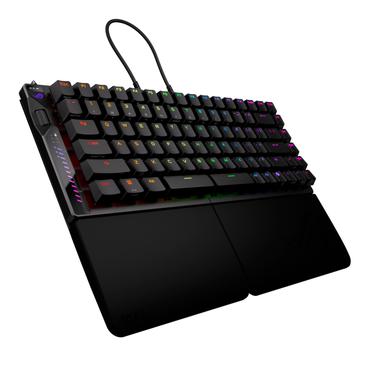 ASUS ROG Falcata tastatur Spil USB + RF Wireless + Bluetooth Sort
