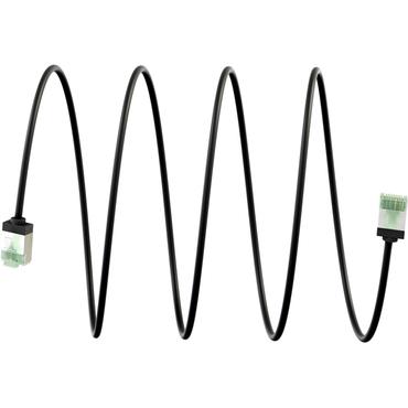 Goobay 74355 netværkskabel Sort 3 m Cat8.1 U/FTP (STP)