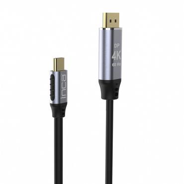 INCA USB Kabel ITCD-02TX Typ C > DisplayPort, 4K60Hz, 2m retail (ITCD-02TX)