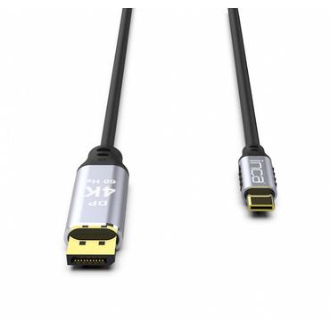 INCA USB Kabel ITCD-02TX Typ C > DisplayPort, 4K60Hz, 2m retail (ITCD-02TX)