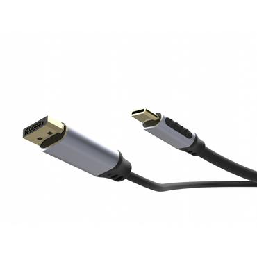 INCA USB Kabel ITCD-02TX Typ C > DisplayPort, 4K60Hz, 2m retail (ITCD-02TX)