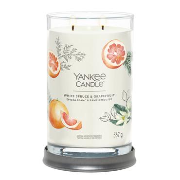 Yankee Candle Signature White Spruce & Grapefruit Tumbler 567g