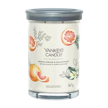 Yankee Candle Signature White Spruce & Grapefruit Tumbler 567g