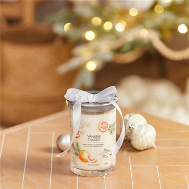 Yankee Candle Signature White Spruce & Grapefruit Tumbler 567g