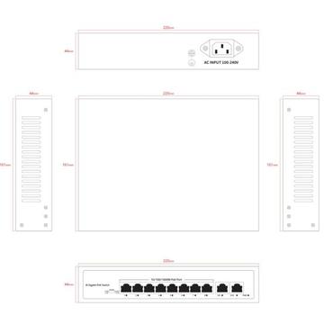 Unmanaged Intelligent 8