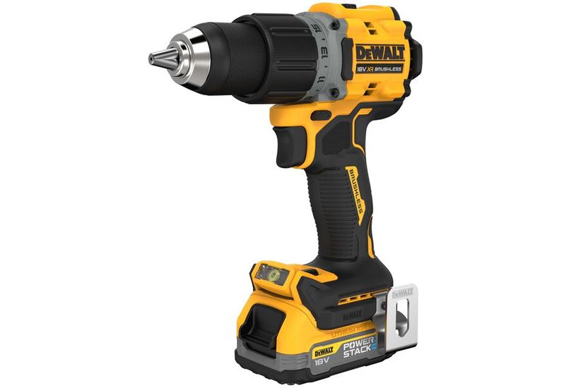 DeWALT DCD800E2T-QW bor 2000 rpm 1,28 kg Sort, Gul