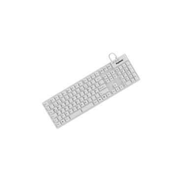 KeySonic KSK-8030 IN (DE) white tastatur Industriel USB QWERTZ Tysk Hvid
