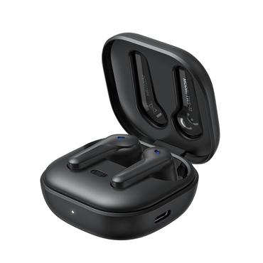 Savio TWS-12 hovedtelefoner/headset True Wireless Stereo (TWS) I ørerne Opkald/musik USB Type-C Bluetooth Sort