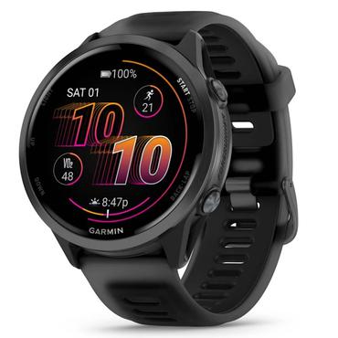 Garmin Forerunner 570 3,56 cm (1.4") AMOLED 47 mm Digital 454 x 454 pixel Berøringsskærm Sort Wi-Fi GPS (satellit)