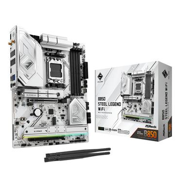Asrock B850 Steel Legend WiFi AMD B850 Sokkel AM5 ATX