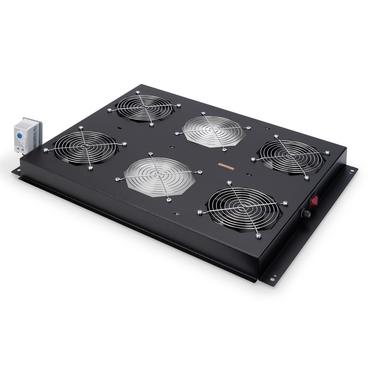 DIGITUS Professional DN-19 FAN-4-SRV-B - racktak med 2 fl&auml;ktar