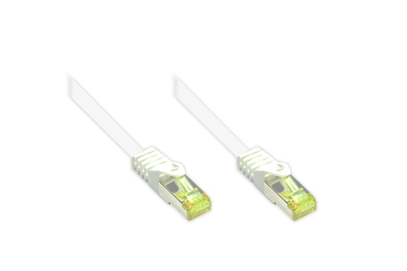 Alcasa 8070R-020W netværkskabel Hvid 2 m Cat7 S/FTP (S-STP)