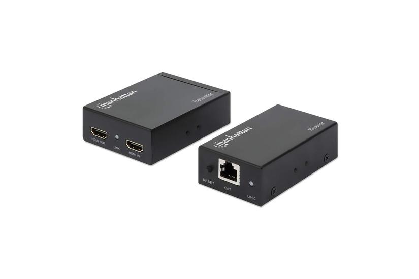 Manhattan 207461 AV forl&aelig;nger AV sender & modtager Sort