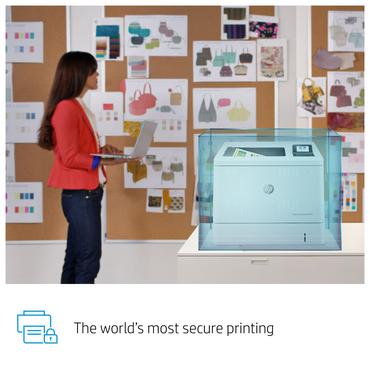 HP Color LaserJet Enterprise LaserJet Enterprise M554dn Farve Printer, Kun ethernet; Dupleks
