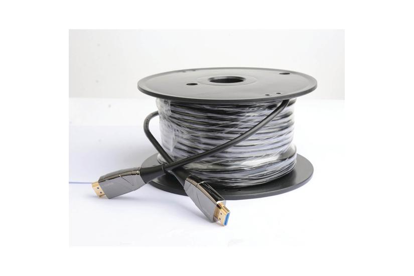 Eaton Tripp Lite Series 4K HDMI Fiber Active Optical Cable (AOC) - 4K 60 Hz, HDR, 4:4:4 (M/M), 40 m (131 ft.) - HDMI-kabel - 40 m