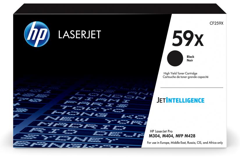 HP 59X - L&aring;ng livsl&auml;ngd - svart - original - LaserJet - tonerkassett (CF259X)