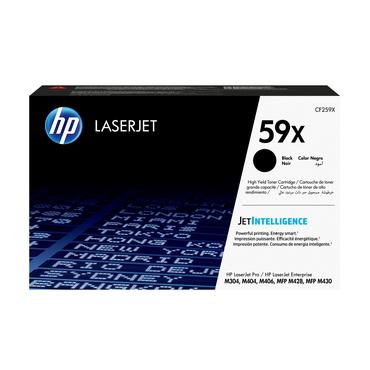 HP 59X - L&aring;ng livsl&auml;ngd - svart - original - LaserJet - tonerkassett (CF259X)
