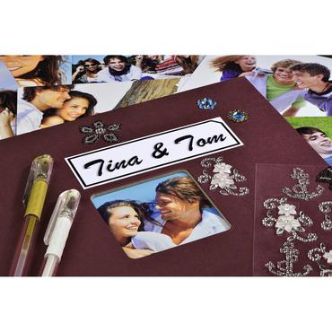 Hama Fine Art fotoalbum og arkbeskyttelse Bordeaux 50 ark 10 x 15 cm