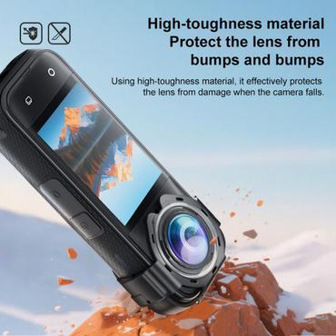 Puluz lens covers for Insta360 X5 camera (snap-on)