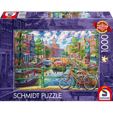 Schmidt Spiele 58877 puslespil 1000 stk Landskab