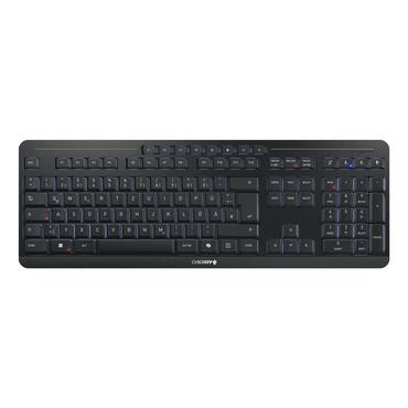 CHERRY Stream keyboard ultimate tastatur Hjemme/kontor USB + RF Wireless + Bluetooth QWERTZ Tysk Sort