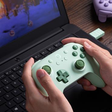 8Bitdo Ultimate 2C, Gamepad, Android, PC, D-måtte, Kabel & trådløs, Bluetooth/RF/USB, USB Type-C