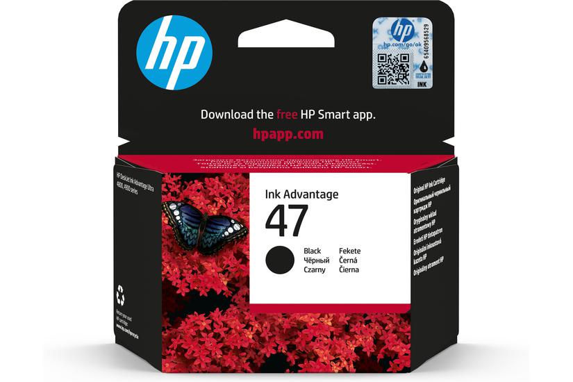 HP 47 - svart - original - Ink Advantage - bl&auml;ckpatron