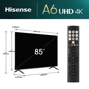 Hisense 85E6NT 85" LED-bakgrundsbelyst LCD-TV