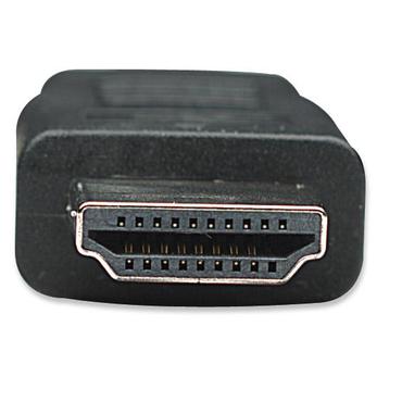 Manhattan 322782 videokabel adapter 1 m HDMI Type A (Standard) DVI-D Sort