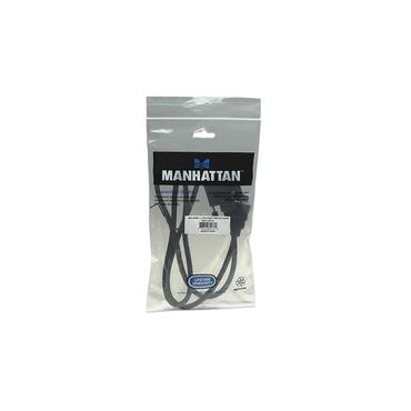 Manhattan 322782 videokabel adapter 1 m HDMI Type A (Standard) DVI-D Sort