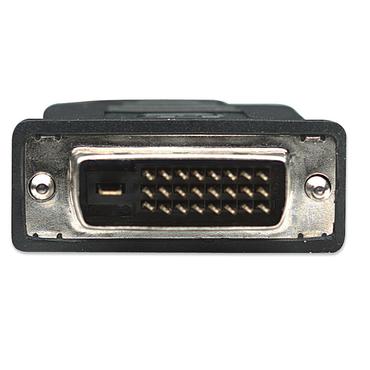 Manhattan 322782 videokabel adapter 1 m HDMI Type A (Standard) DVI-D Sort