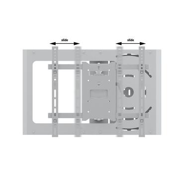 Multibrackets M Hospitality Flexarm with STB Enclosure konsol - för LCD-display - vit