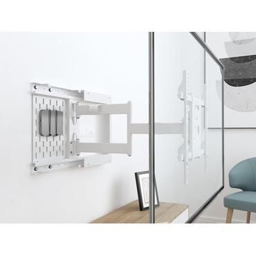 Multibrackets M Hospitality Flexarm with STB Enclosure konsol - för LCD-display - vit