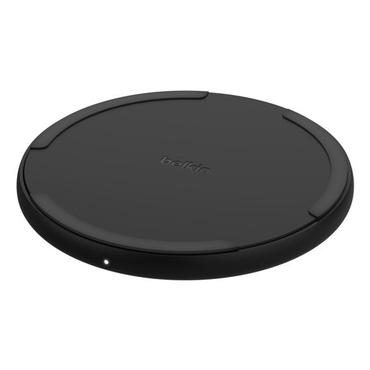 Belkin WIA012HQBK oplader til mobil enhed Smartphone Sort Vekselstrøm Trådløs opladning Hurtig opladning Indendørs