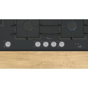 Bosch Serie 8 PRS9A6H40 kogeplade Sort Indbygget 90 cm Gaskomfur 5 zone(s)