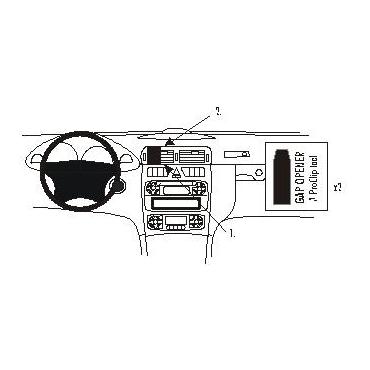 Brodit ProClip - montering för mobiltelefon