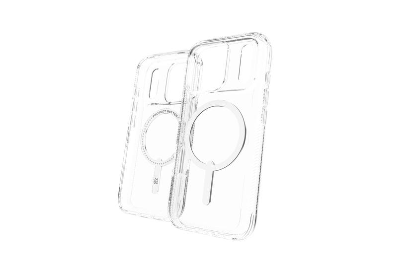 ZAGG Luxe Snap mobiltelefon etui 16 cm (6.3") Cover Transparent