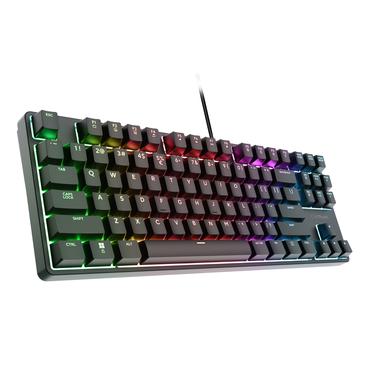Trust 26135 tastatur Spil USB QWERTZ Tysk Sort