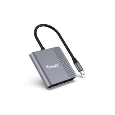 Equip Adapter USB-C -> HDMI,USB3.0,PD        4K60Hz 0.15m gr