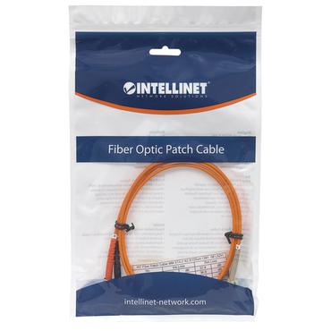 Intellinet 3m LC/ST InfiniBand og fiberoptisk kabel Orange