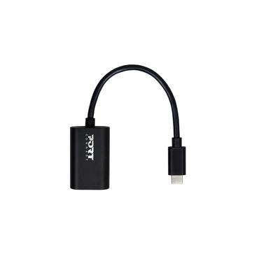 PORT Connect - USB-/DisplayPort-adapter - 24 pin USB-C till DisplayPort - 15 cm
