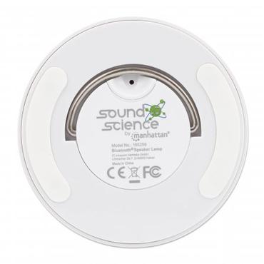 Manhattan 165259 B&aelig;rbare h&oslash;jttalere og festh&oslash;jttalere B&aelig;rbar mono h&oslash;jttaler Hvid 3 W