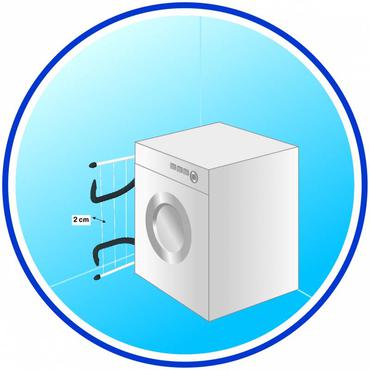 Vileda 157334 Vedh&aelig;ftningsstativ Sort, Hvid