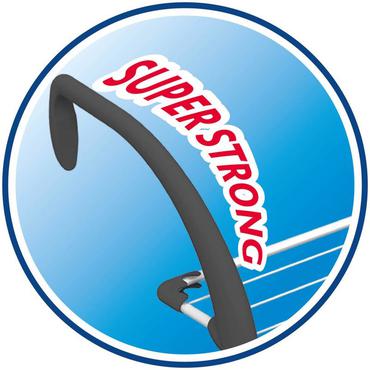 Vileda 157334 Vedh&aelig;ftningsstativ Sort, Hvid