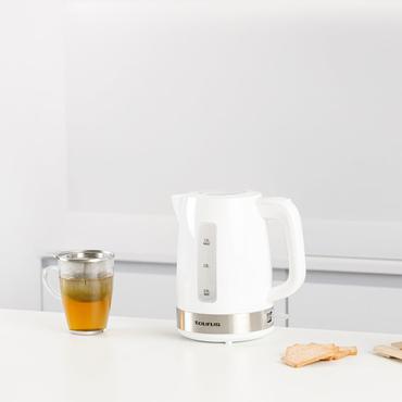 Taurus Aroa elkedel 1,7 L 2200 W S&oslash;lv, Hvid