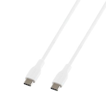 DELTACO - USB typ C-kabel - 24 pin USB-C till 24 pin USB-C - 1 m