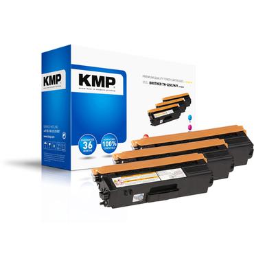 KMP MULTIPACK B-T38CMY - 3 pakker - høj kapacitet - gul, cyan, magenta - kompatibel - tonerpatron (alternativ til: Brother TN325C, Brother TN325M, Brother TN325Y)