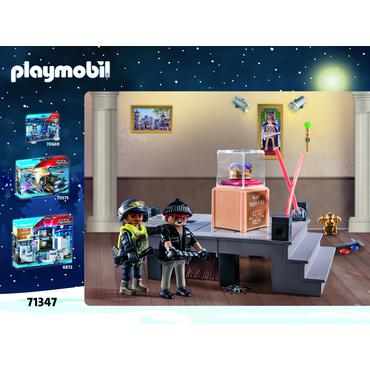 Playmobil Christmas Policja: Kradzież w muzeum Kalendarz adwentowy 71347